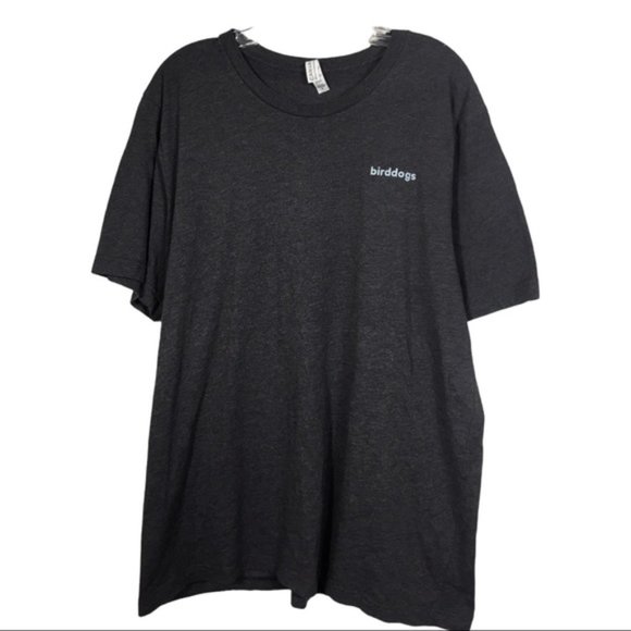 Birddogs Shirt Men's X-Large Gray Short Sleeve Cotton Adult Casual Graphic Logo - Picture 3 of 6